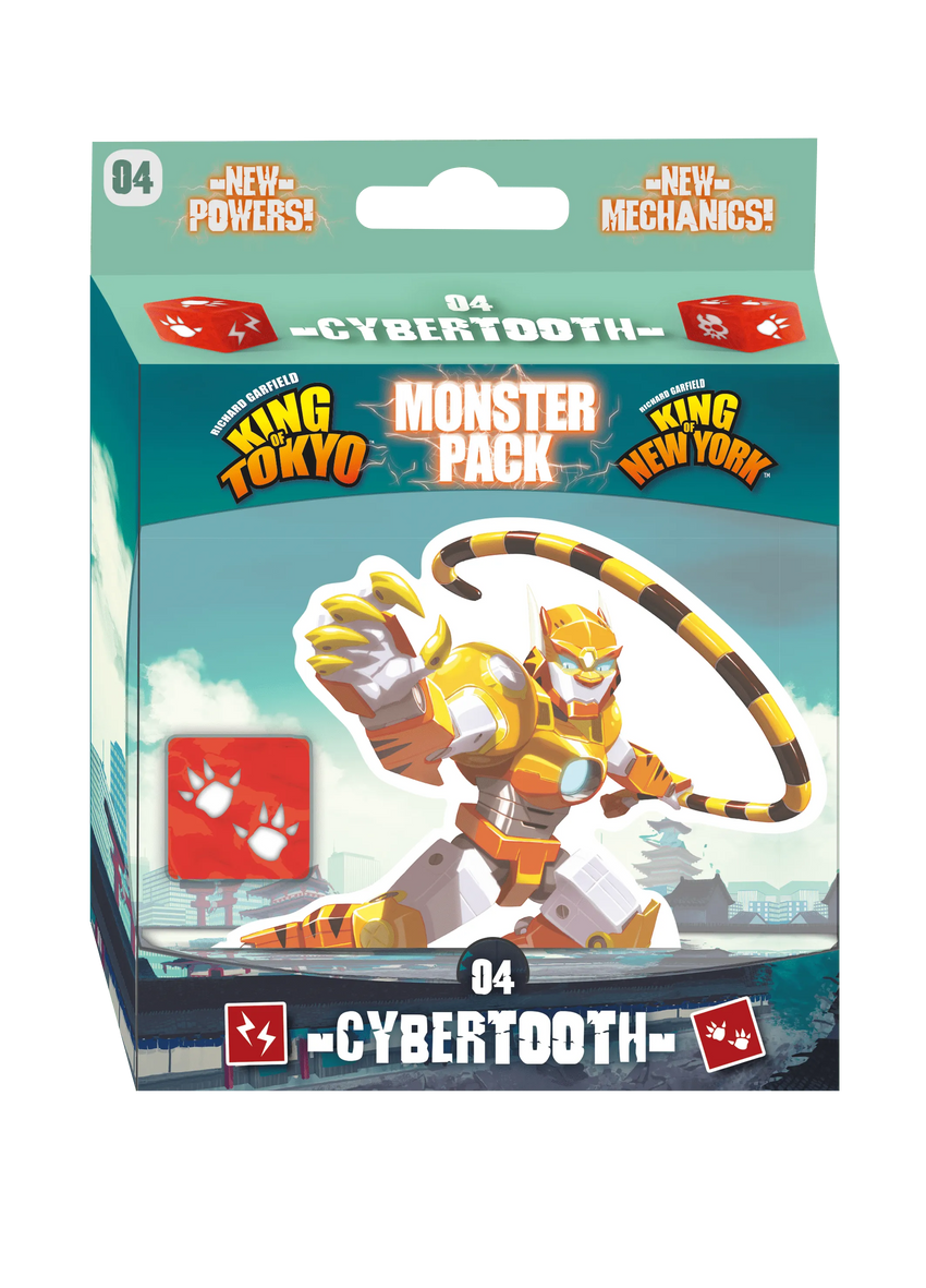 King of Tokyo: Monster Pack - Cybertooth-w001 WHSX Board / Card Games-Brain Games OÜ