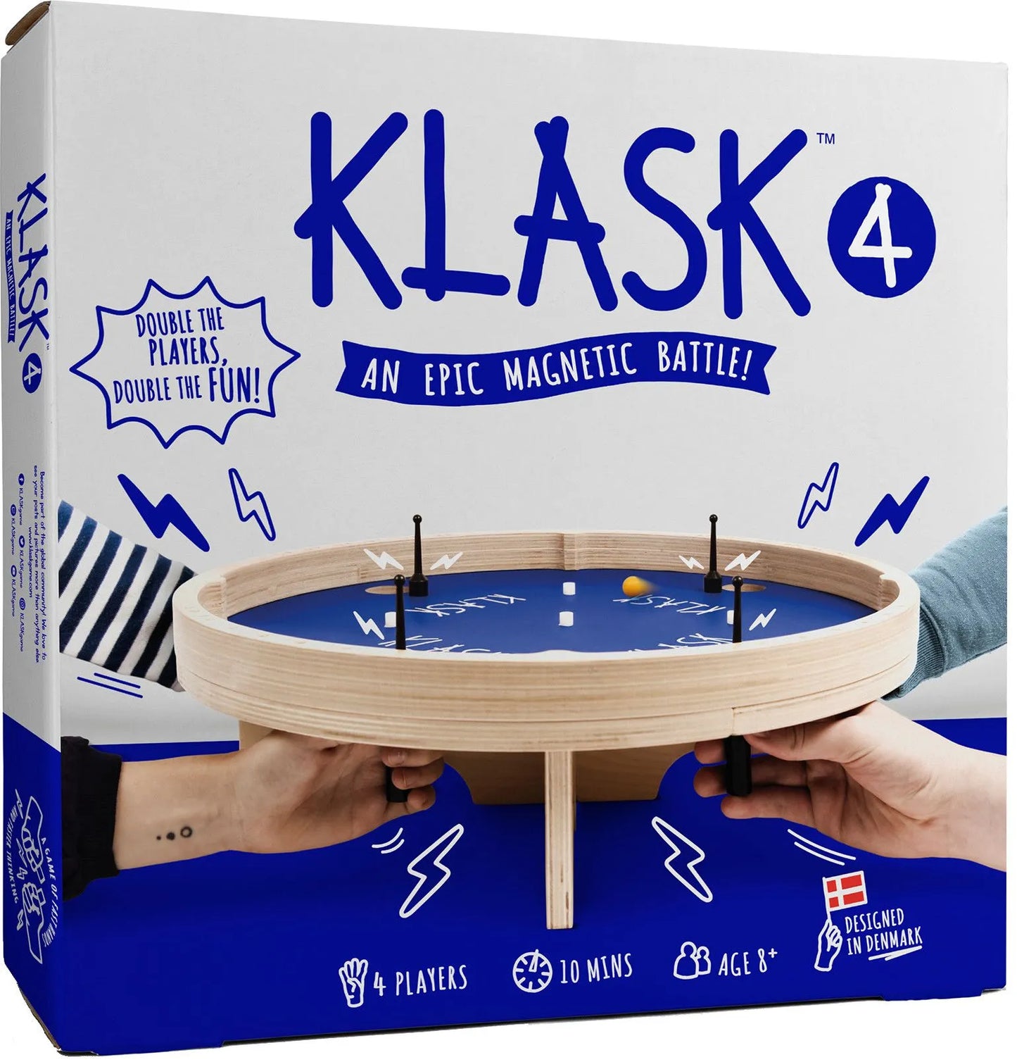 Klask 4-001 Board / Card Games-Brain Games OÜ