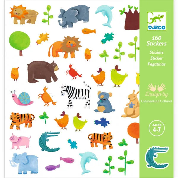 Kleebised "Animals"-011 Creativity & Brain Teasers-Brain Games OÜ