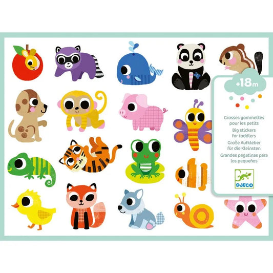 Kleebised "Baby animals"-Lastemängud-Brain Games OÜ