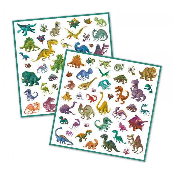 Kleebised "Dinosaurs"-011 Creativity & Brain Teasers-Brain Games OÜ