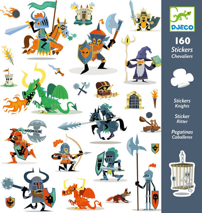 Kleebised "Knights"-010 Toys-Brain Games OÜ
