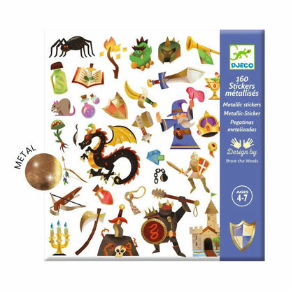 Kleebised "Medieval fantasy"-010 Toys-Brain Games OÜ