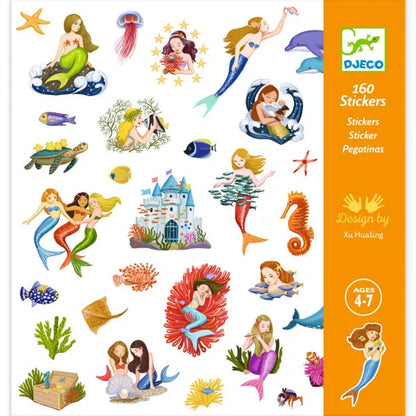 Kleebised "Mermaids"-010 Toys-Brain Games OÜ