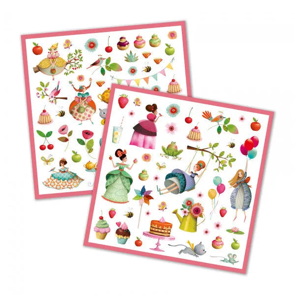 Kleebised "Princess Tea Party"-010 Toys-Brain Games OÜ