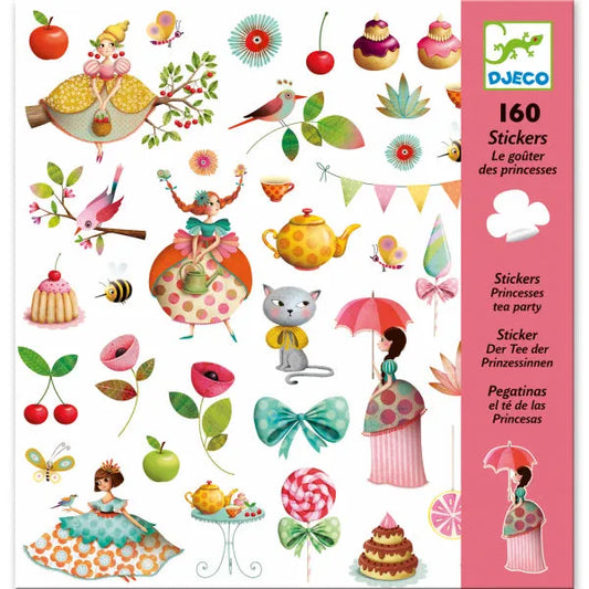 Kleebised "Princess Tea Party"-010 Toys-Brain Games OÜ