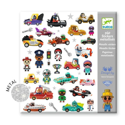 Kleebised "The world of Crazy Motors"