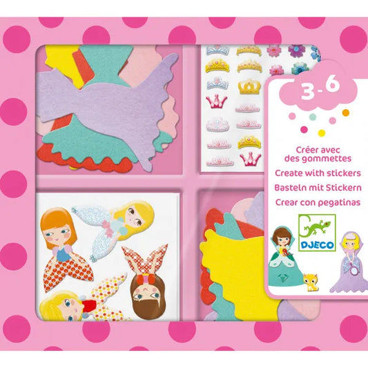 Kleebiste komplekt "I love princesses"-Lastemängud-Brain Games OÜ
