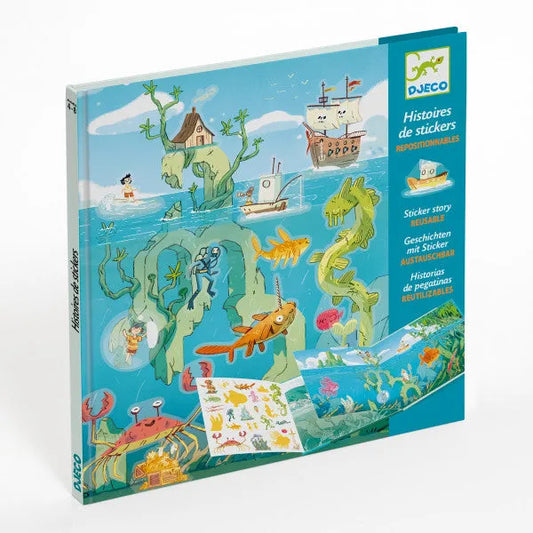Kleepsuraamat "Adventures at sea"-001 Board / Card Games-Brain Games OÜ