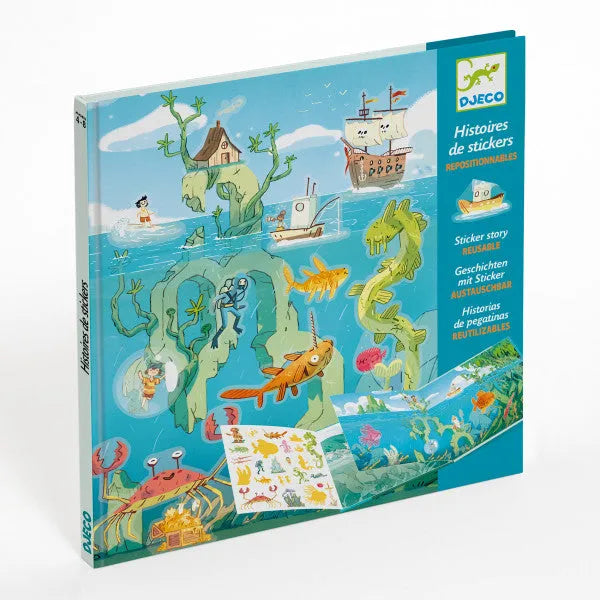 Kleepsuraamat "Adventures at sea"-001 Board / Card Games-Brain Games OÜ
