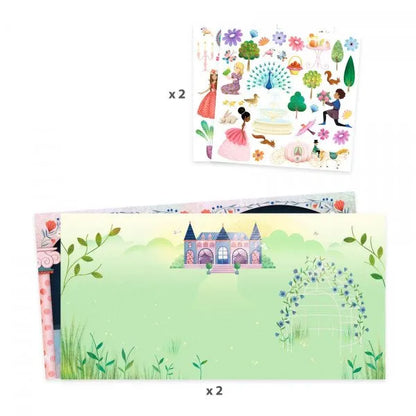 Kleepsuraamat "Life in the castle"-010 Toys-Brain Games OÜ