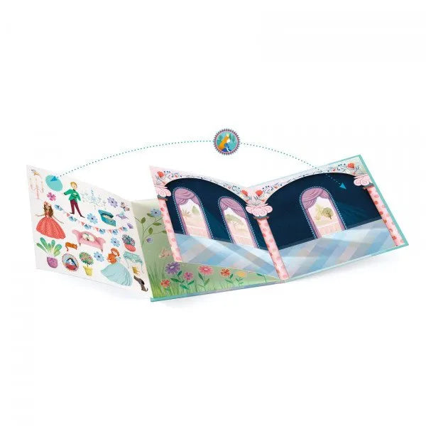 Kleepsuraamat "Life in the castle"-010 Toys-Brain Games OÜ
