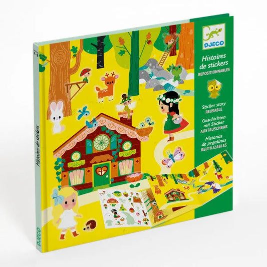 Kleepsuraamat "The magical forest"-001 Board / Card Games-Brain Games OÜ