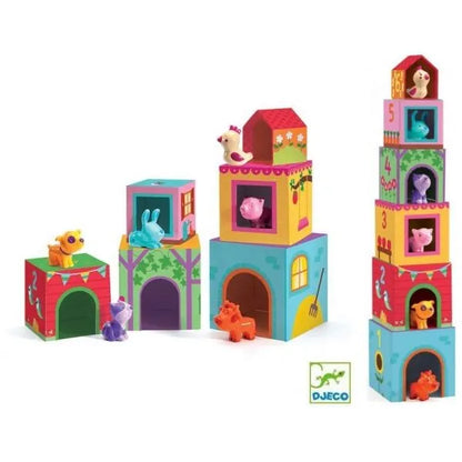 Klotsid – Topanifarm (Cubes – Topanifarm)-010 Toys-Brain Games OÜ