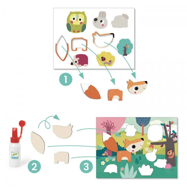 Kollaaž "My first collages"-Lastemängud-Brain Games OÜ
