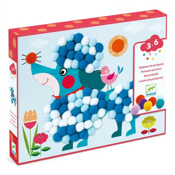 Kollaaž "Pompons - Dogs to stroke"-Lastemängud-Brain Games OÜ
