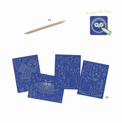Kraapimispildid "At Night"-001 Board / Card Games-Brain Games OÜ