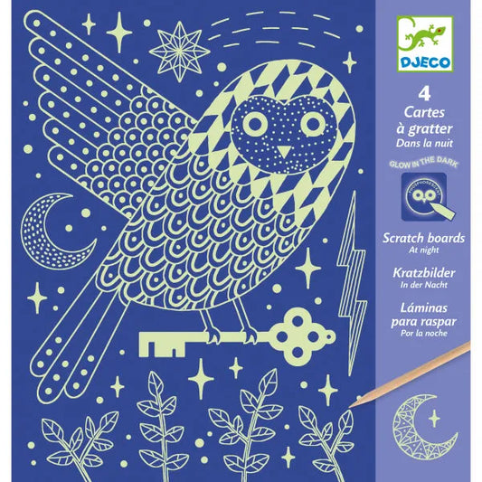 Kraapimispildid "At Night"-001 Board / Card Games-Brain Games OÜ