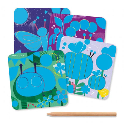 Kraapimispildid "Bugs"-010 Toys-Brain Games OÜ