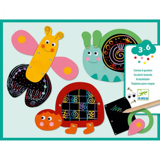 Kraapimispildid "Funny animals"-Lastemängud-Brain Games OÜ