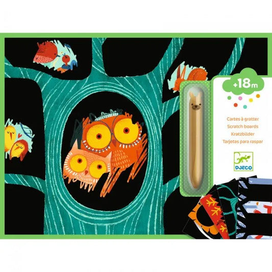 Kraapimispildid "Learning about animals"-Lastemängud-Brain Games OÜ