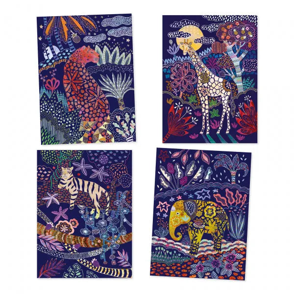 Kraapimispildid "Lush nature"-010 Toys-Brain Games OÜ