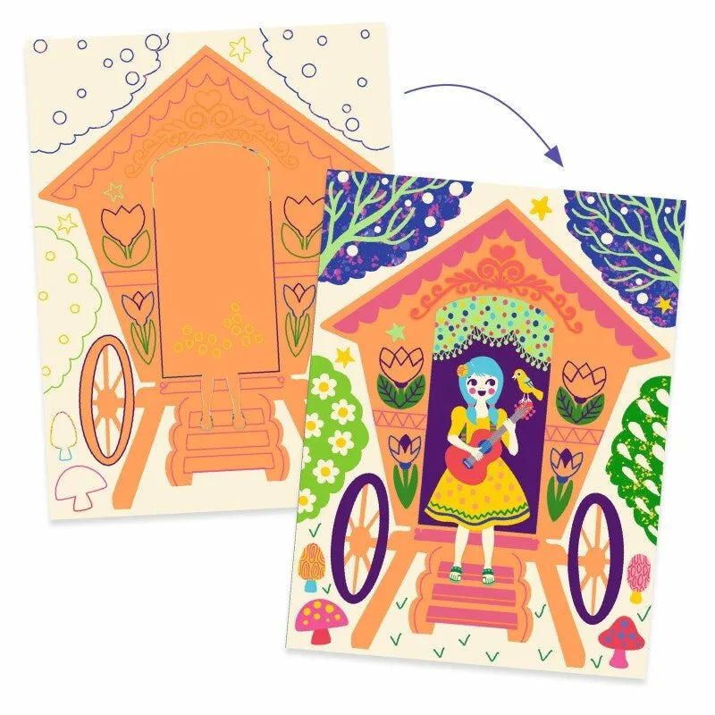 Kraapimispildid "Wacky houses"-Misc-Brain Games OÜ