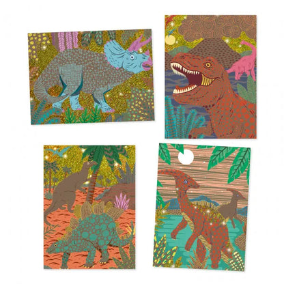 Kraapimispildid "When dinosaurs reigned"-010 Toys-Brain Games OÜ