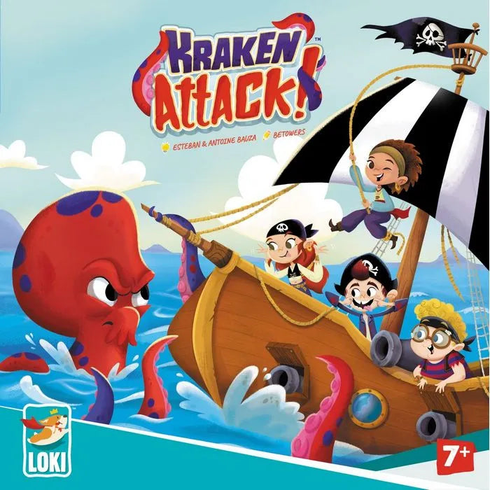 Kraken Attack!-w001 WHSX Board / Card Games-Brain Games OÜ
