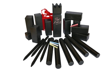 Kubb Original Black Edition-107 Outdoor Games-Brain Games OÜ