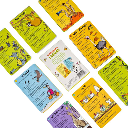 Küsimuskaardid - Loomad-Lastemängud-Brain Games OÜ