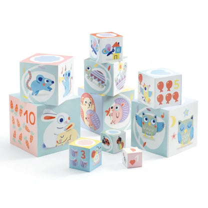 Ladumiskuubikud "Baby White - BabyBloki"-001 Board / Card Games-Brain Games OÜ