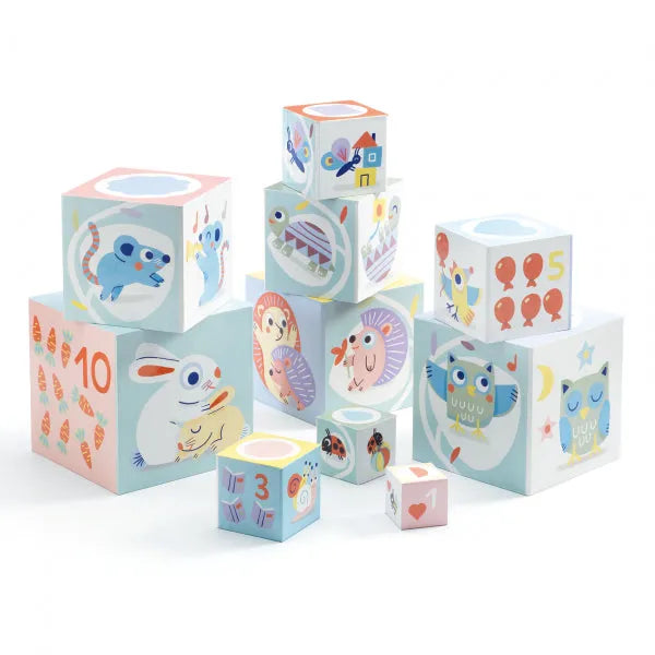 Ladumiskuubikud "Baby White - BabyBloki"-001 Board / Card Games-Brain Games OÜ