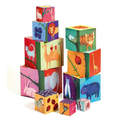 Ladumiskuubikud "Nature and animal"-011 Creativity & Brain Teasers-Brain Games OÜ