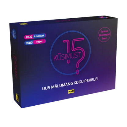 Lauamäng "15 küsimust"-Misc-Brain Games OÜ