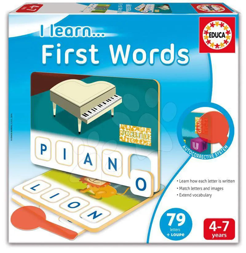 Lauamäng "First Words"-w008 WHSX Jigsaw Puzzles-Brain Games OÜ