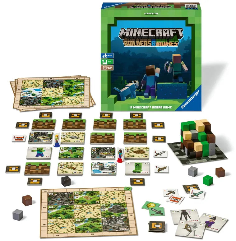 Lauamäng Minecraft: Builders & Biomes-001 Board / Card Games-Brain Games OÜ