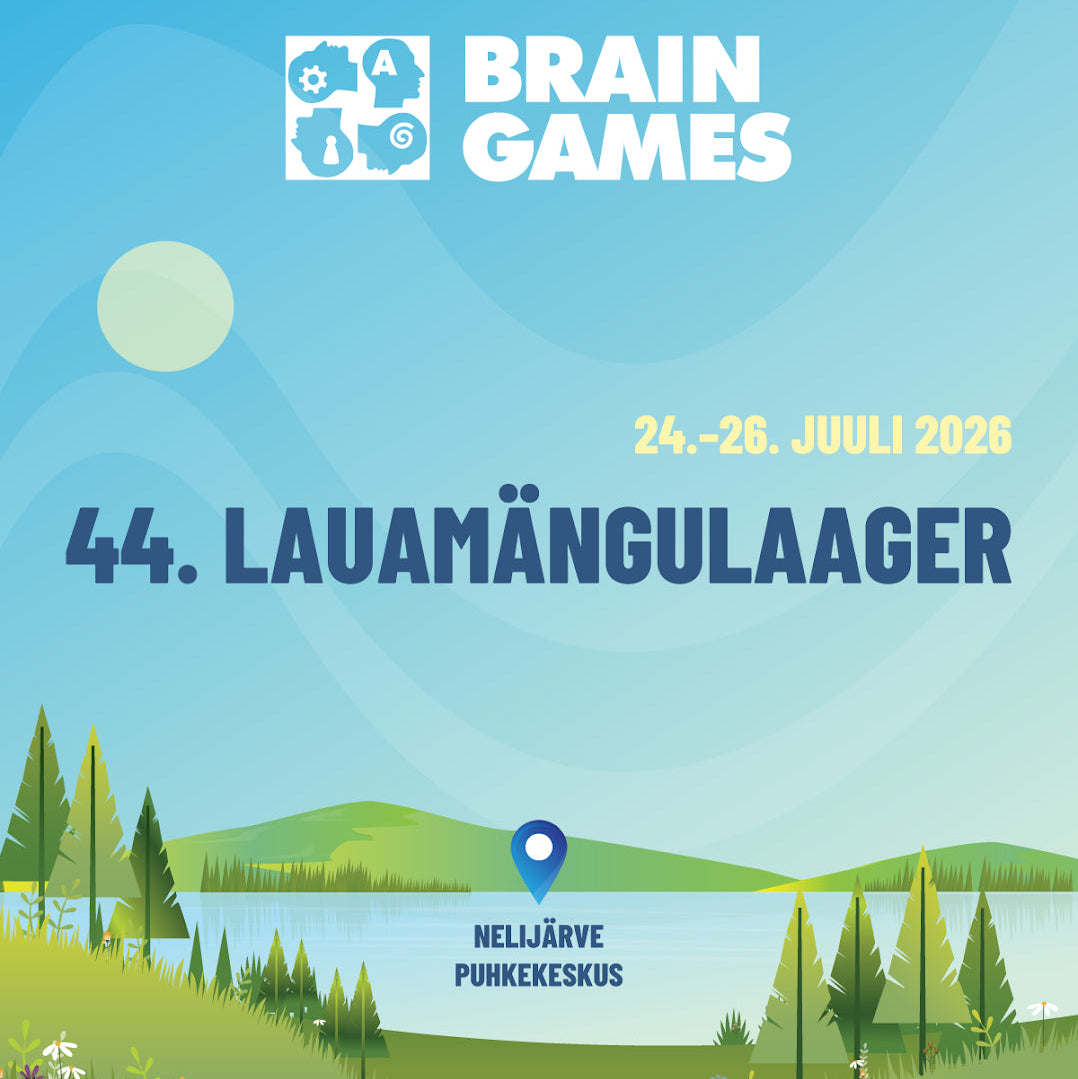Lauamängulaager Nelijärvel - osalemine reedest pühapäevani-Kampaania-Brain Games OÜ