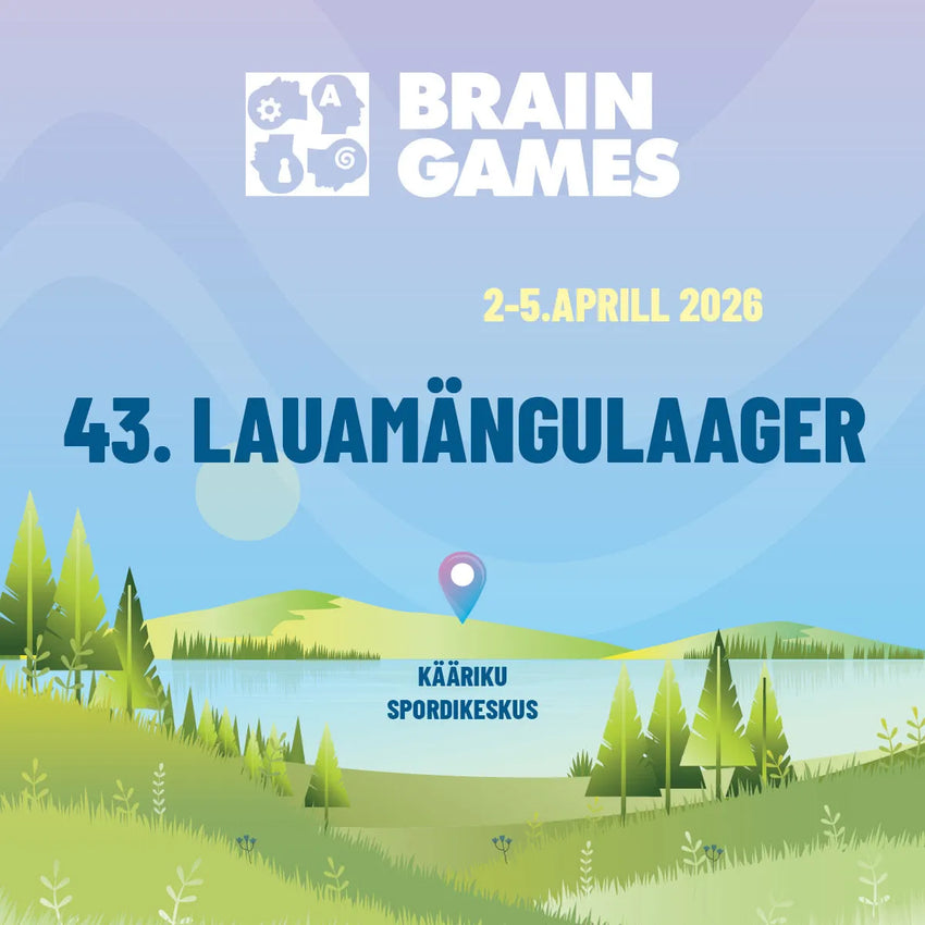 Lauamängulaager - päevapiletid (osalemine majutuseta)-Kampaania-Brain Games OÜ