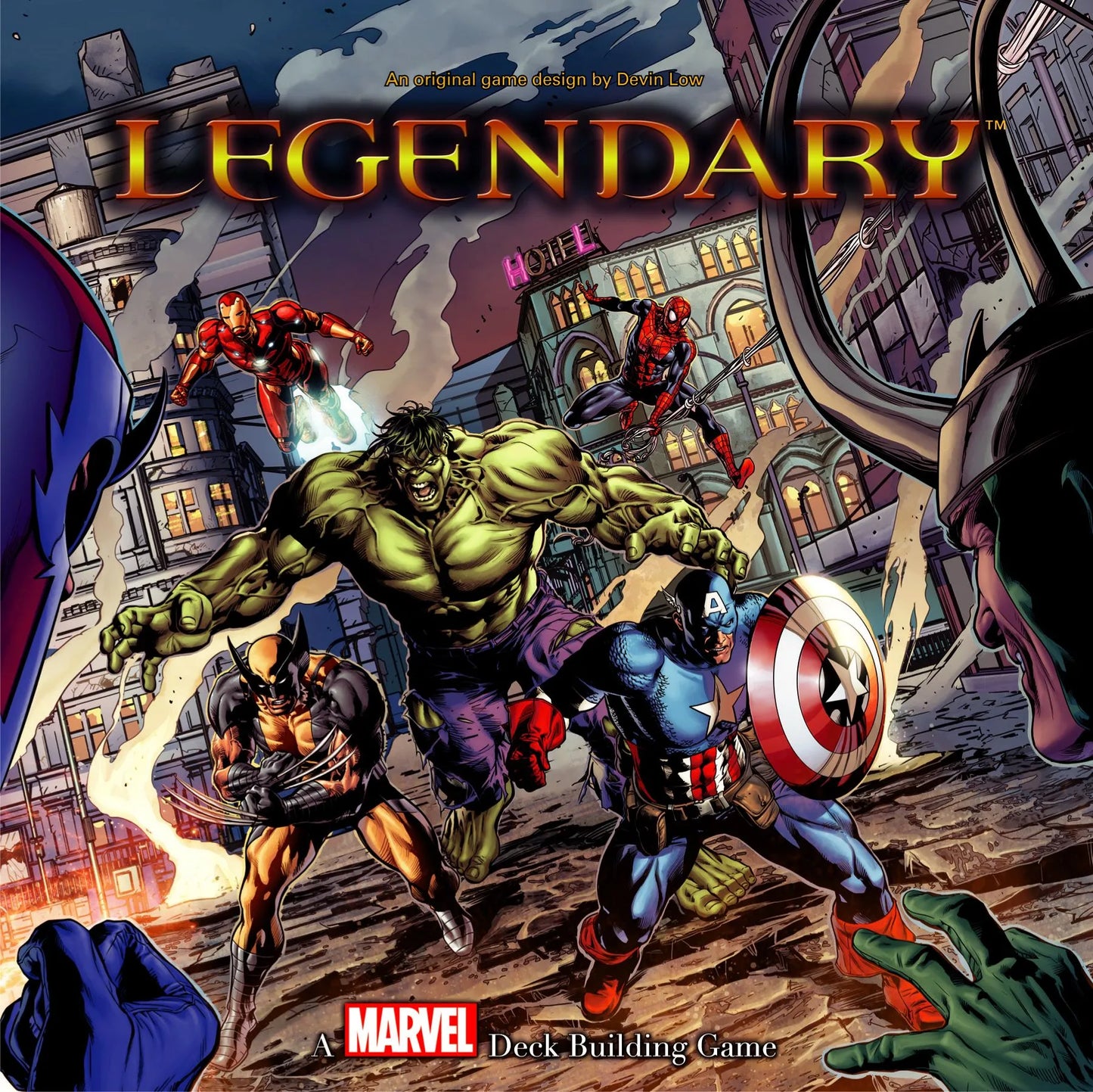 Legendary: A Marvel Deck Building Game-001 Board / Card Games-Brain Games OÜ