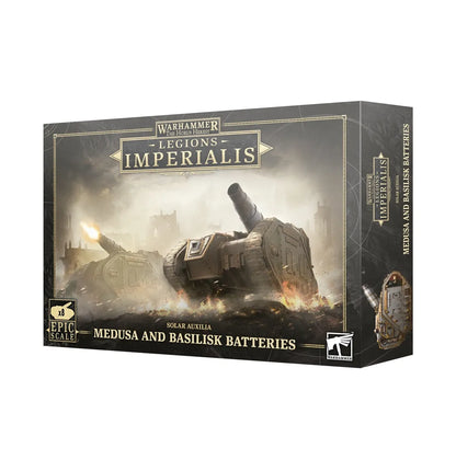 Legions Imperials: Solar Auxilia Medusa and Basilisk Batteries