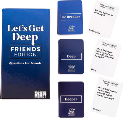 Let's Get Deep: Friends Edition-w001 WHSX Board / Card Games-Brain Games OÜ
