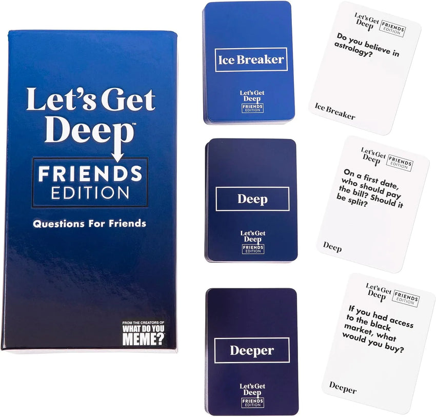 Let's Get Deep: Friends Edition-w001 WHSX Board / Card Games-Brain Games OÜ
