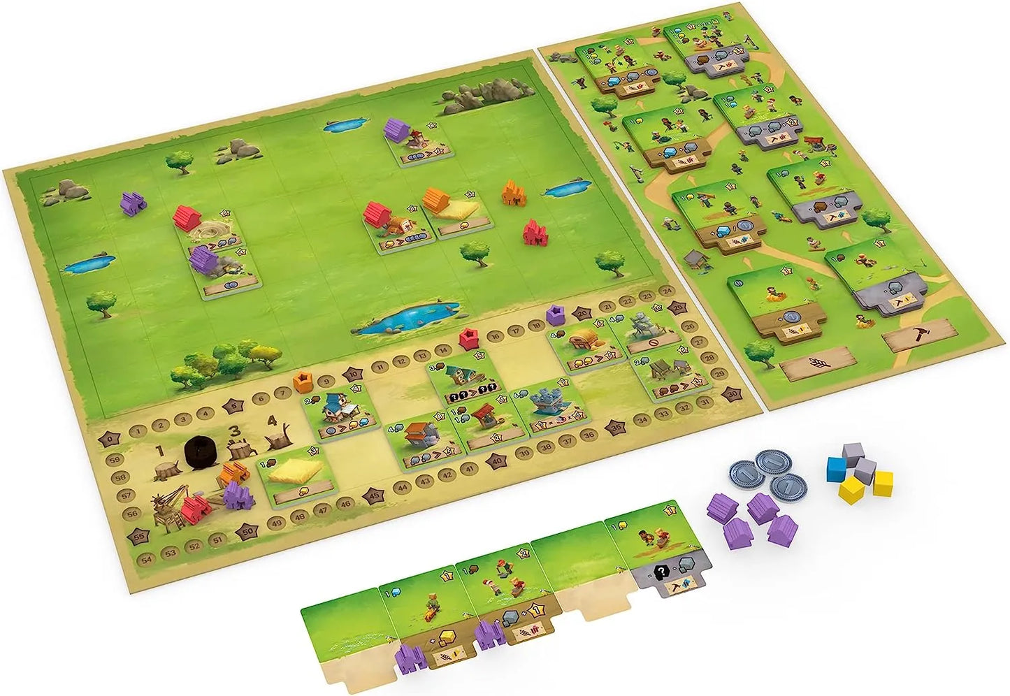 Little Town: Artisans-w001 WHSX Board / Card Games-Brain Games OÜ
