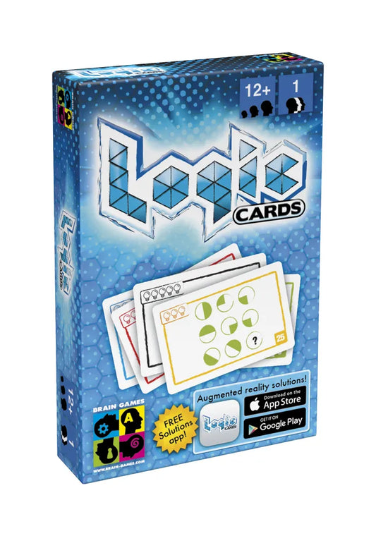 Logic Cards Blue (väike)-w101 WHS Board / Card Games-Brain Games OÜ