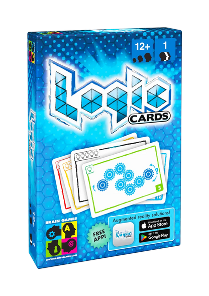 Logic Cards Blue-w101 WHS Board / Card Games-Brain Games OÜ