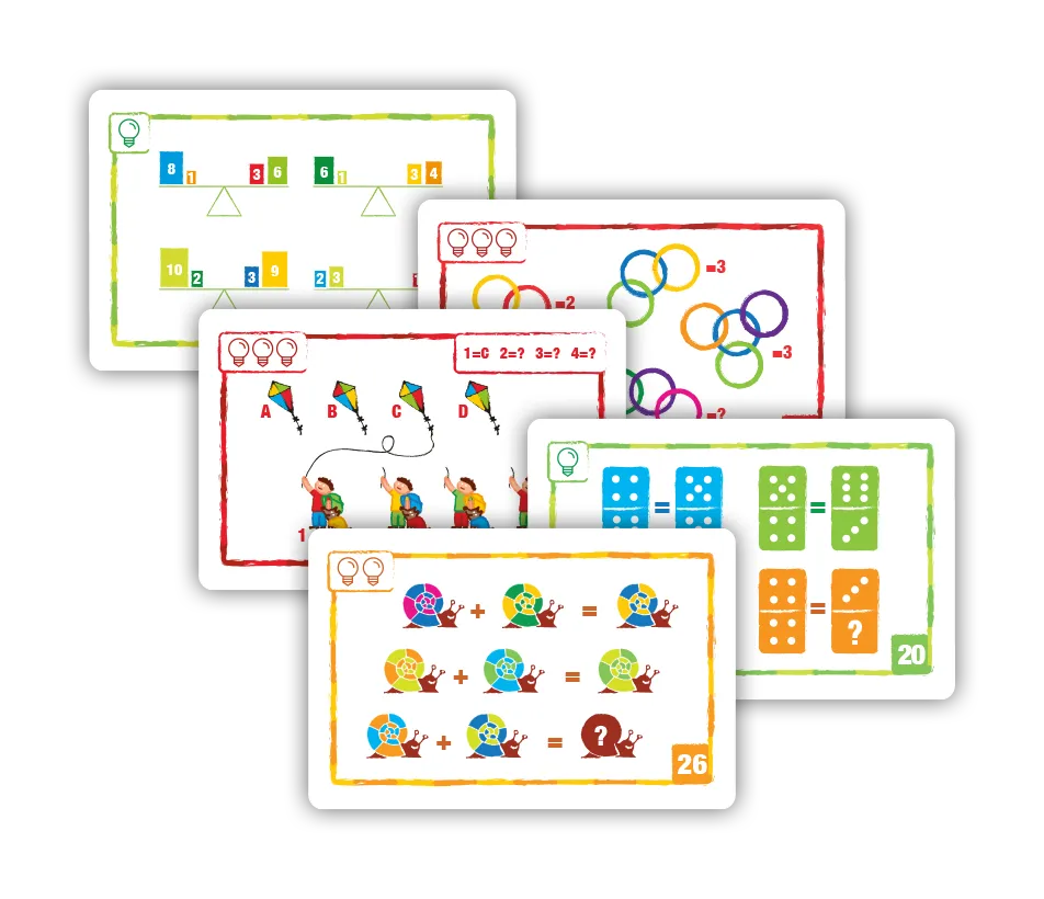 Logic Cards Kids (väike)-w101 WHS Board / Card Games-Brain Games OÜ