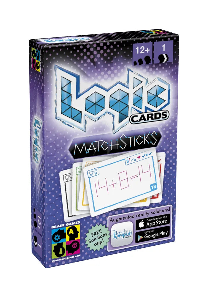 Logic Cards Matchsticks (väike)-w101 WHS Board / Card Games-Brain Games OÜ