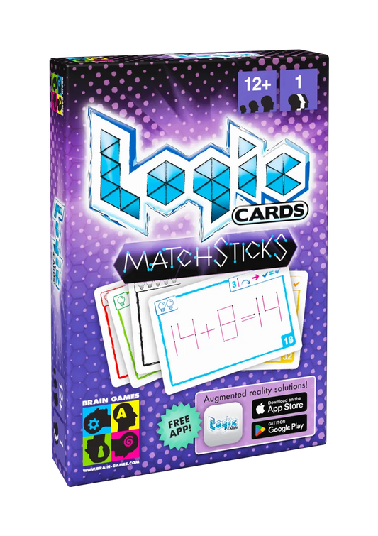 Logic Cards Matchsticks-w101 WHS Board / Card Games-Brain Games OÜ