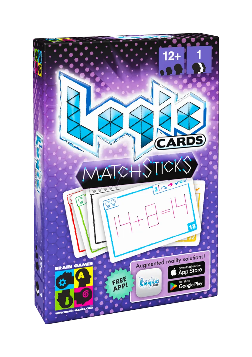 Logic Cards Matchsticks-w101 WHS Board / Card Games-Brain Games OÜ